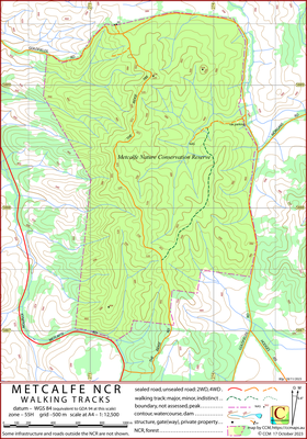   Metcalfe NCR Walking Tracks