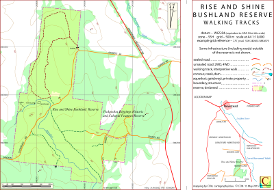 Rise and Shine Reserve Walking Tracks